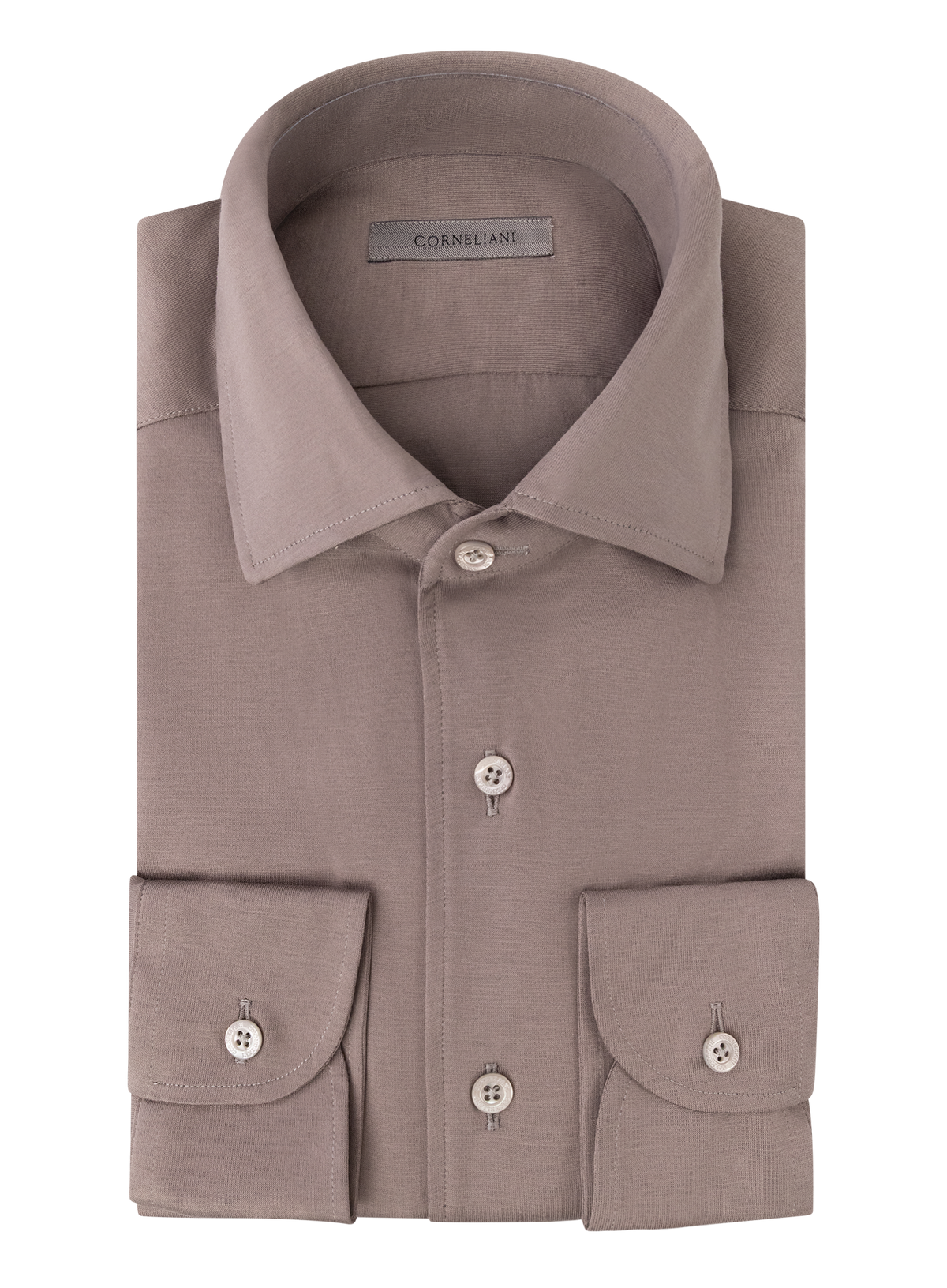 Overhemd in katoen | TAUPE