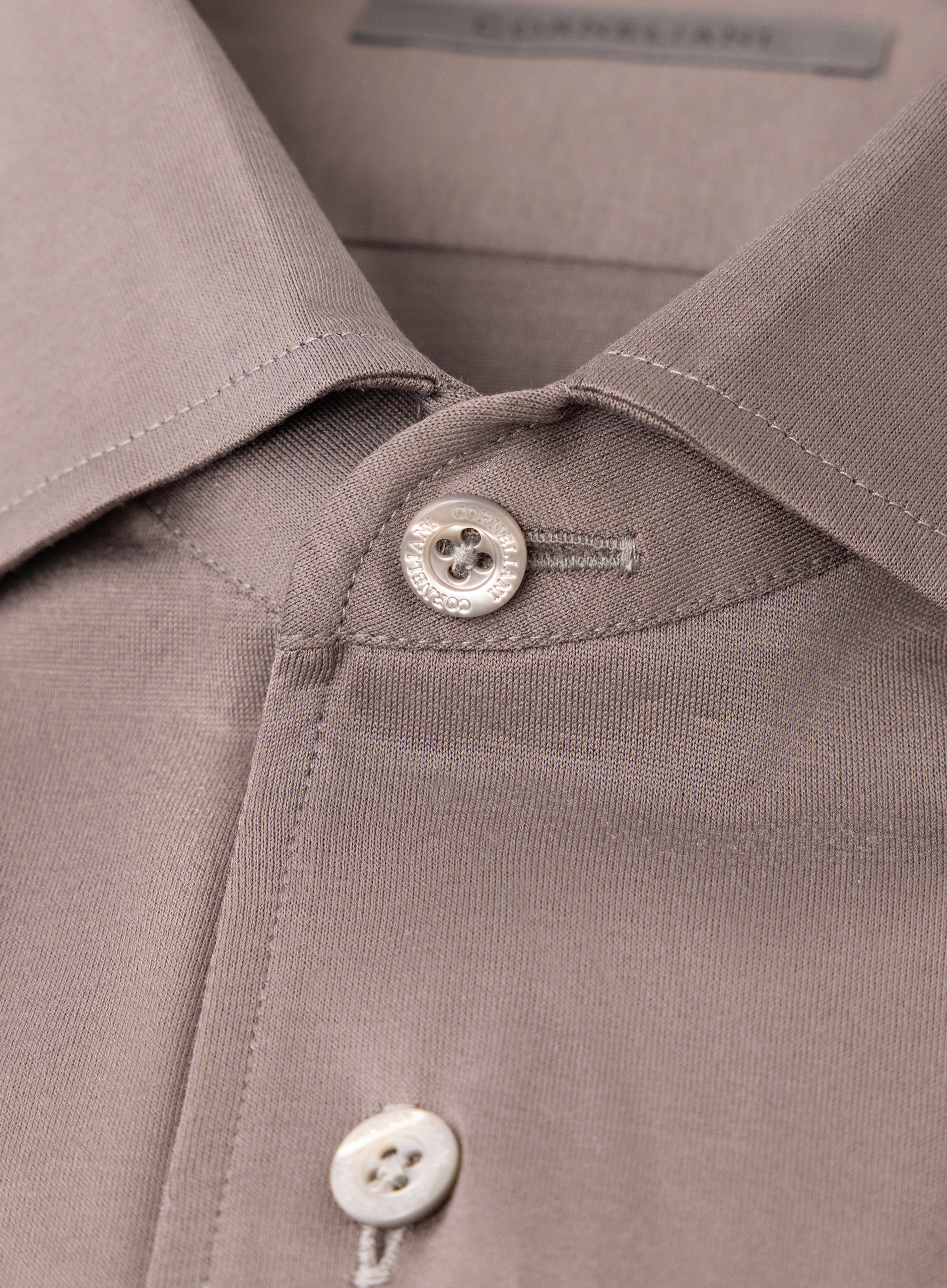 Overhemd van katoen | FULL_WIDTH | TAUPE