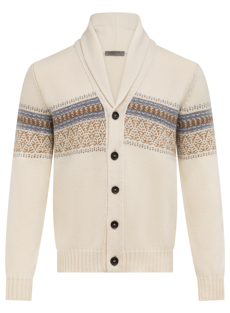 Knoopvest in cashmere alpaca wol | ROOM-WIT
