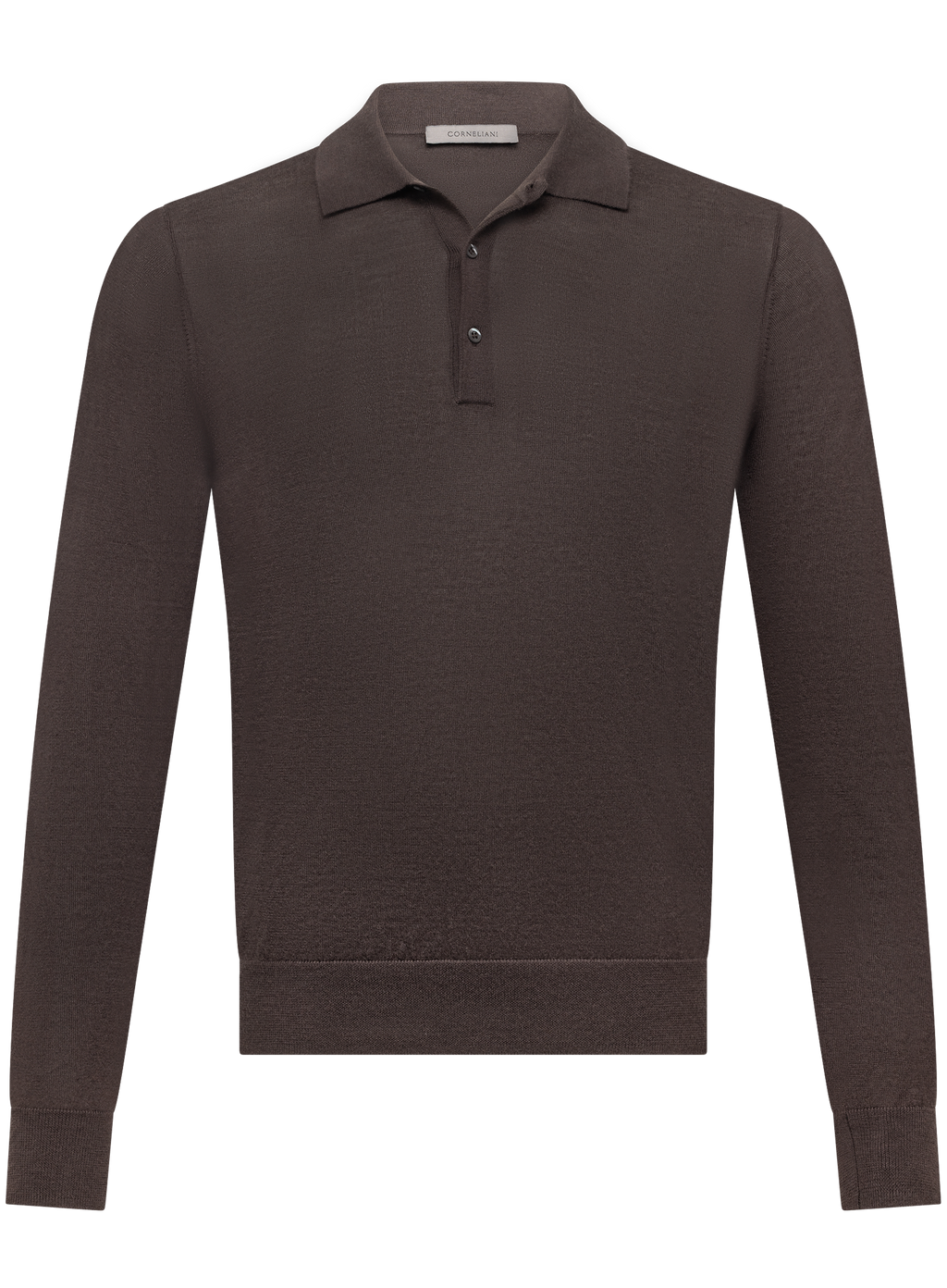 Polo in cashmere zijde | D.Bruin