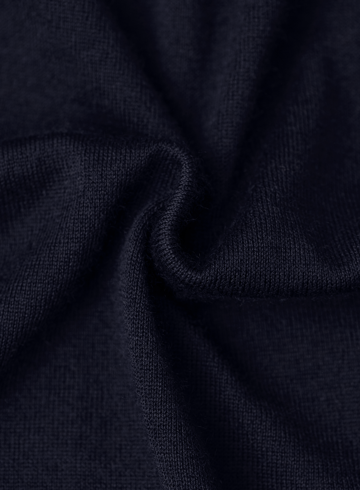 Polo in cashmere zijde | FULL_WIDTH | BLUE NAVY