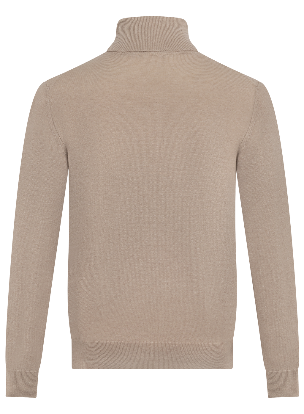 Fijngebreide coltrui van cashmere | Beige