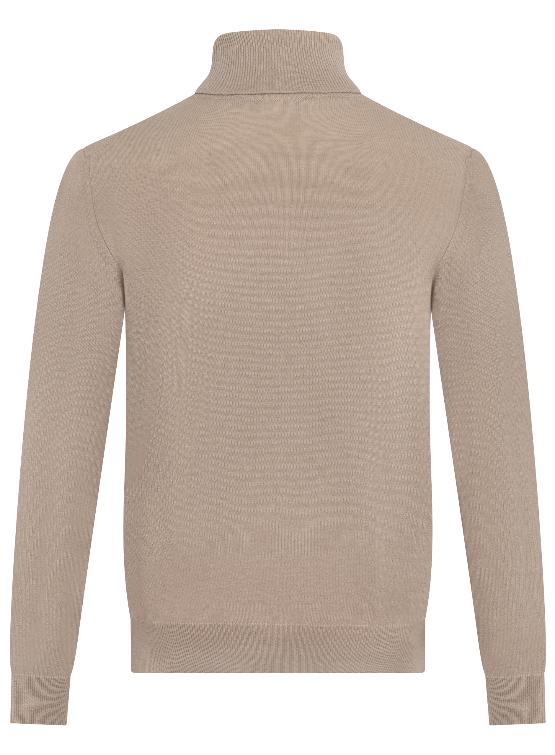 Fijngebreide coltrui van cashmere | Beige