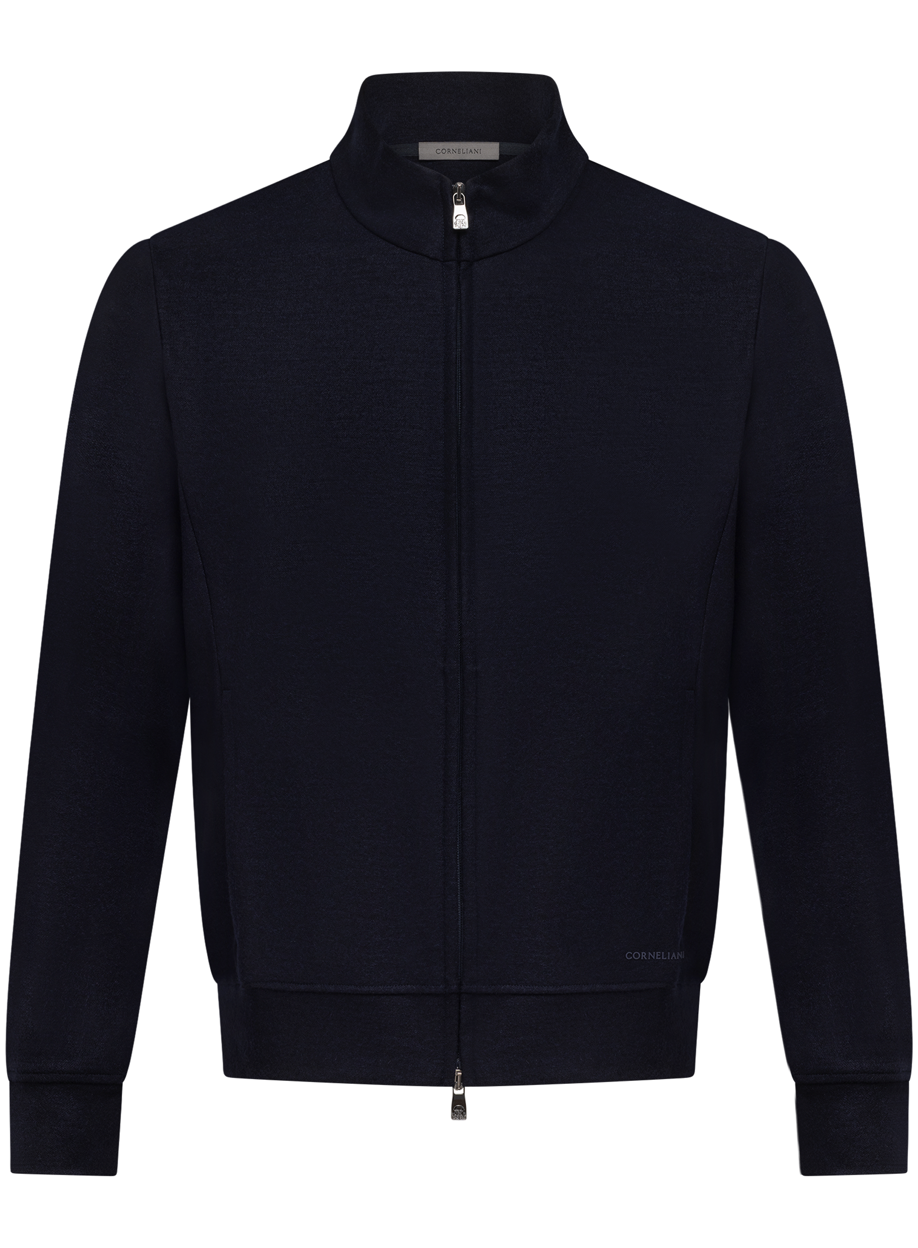 Ritsvest van katoen en scheerwol | BLUE NAVY