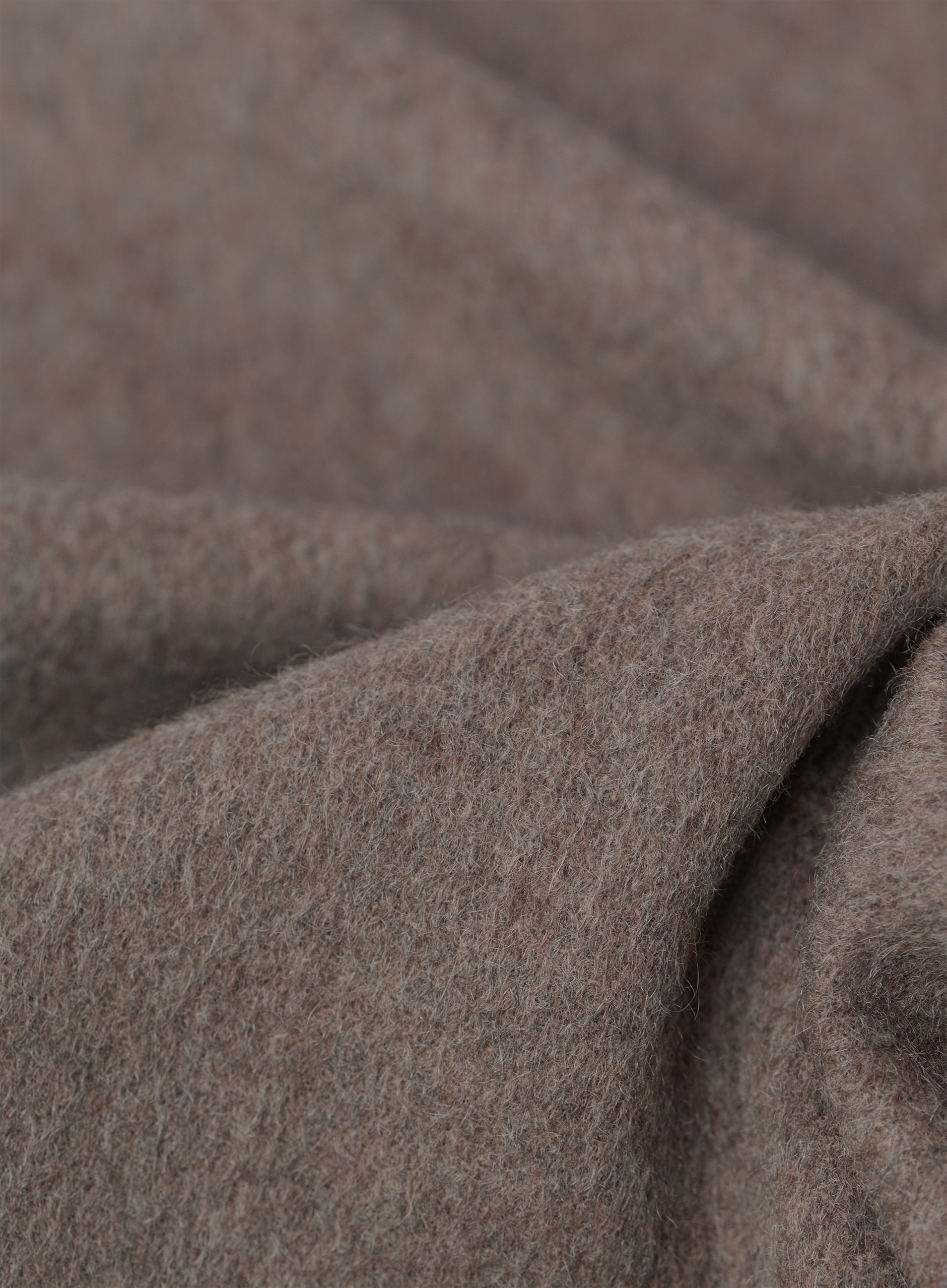 Sjaal van cashmere met franjes | FULL_WIDTH | TAUPE