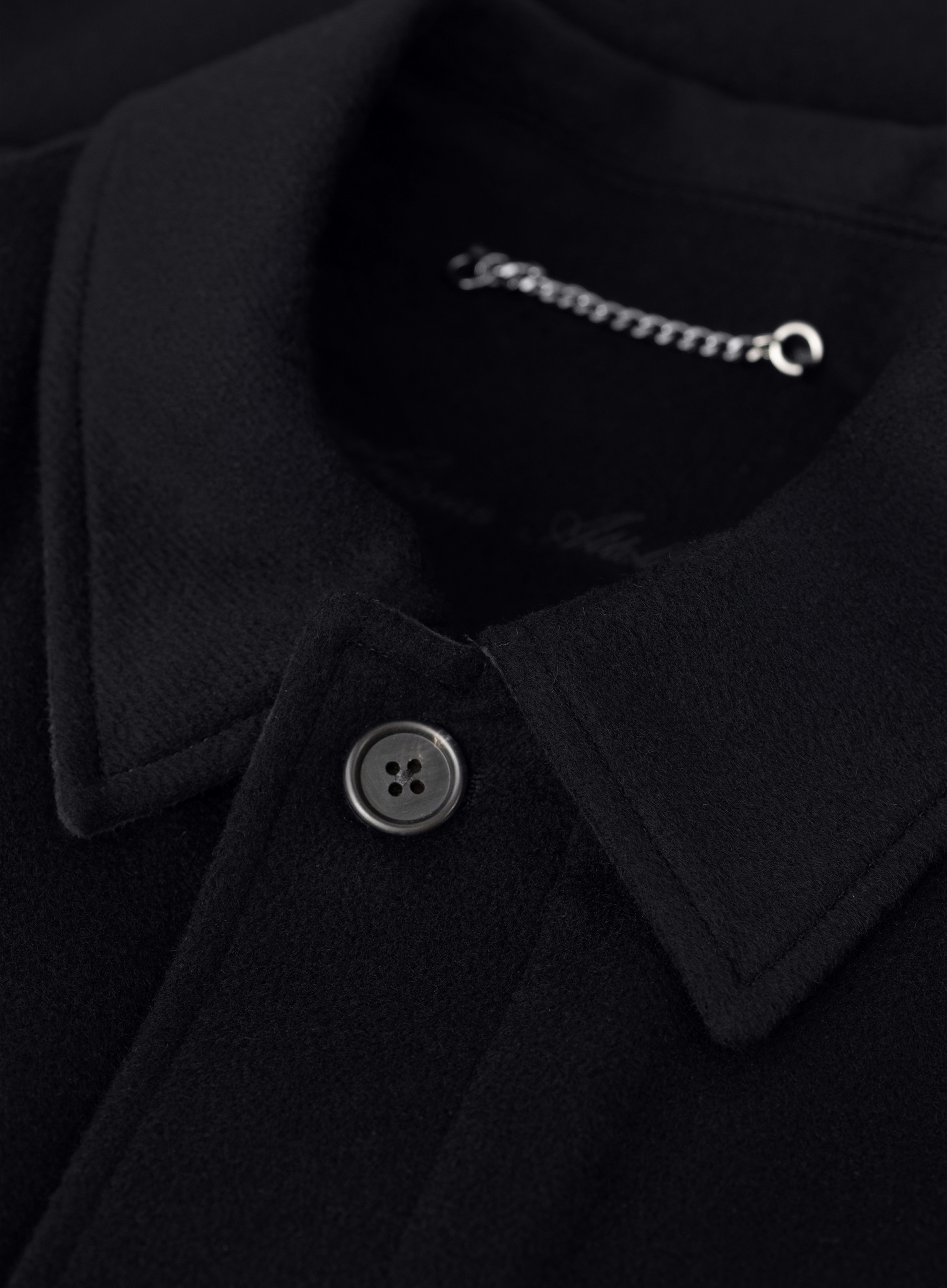 Handgemaakt jack van cashmere | FULL_WIDTH | Zwart