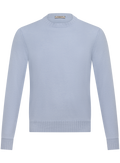 Crewneck in duvet cashmere | L.Blauw