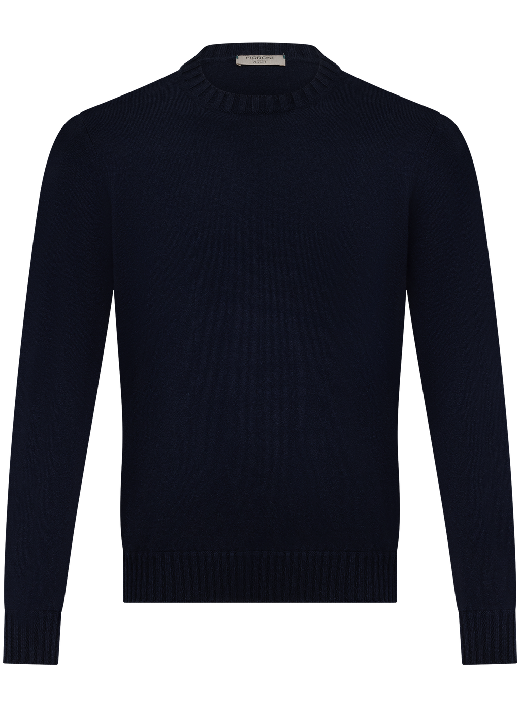 Fijngebreide crewneck van Duvet Cashmere | BLUE NAVY