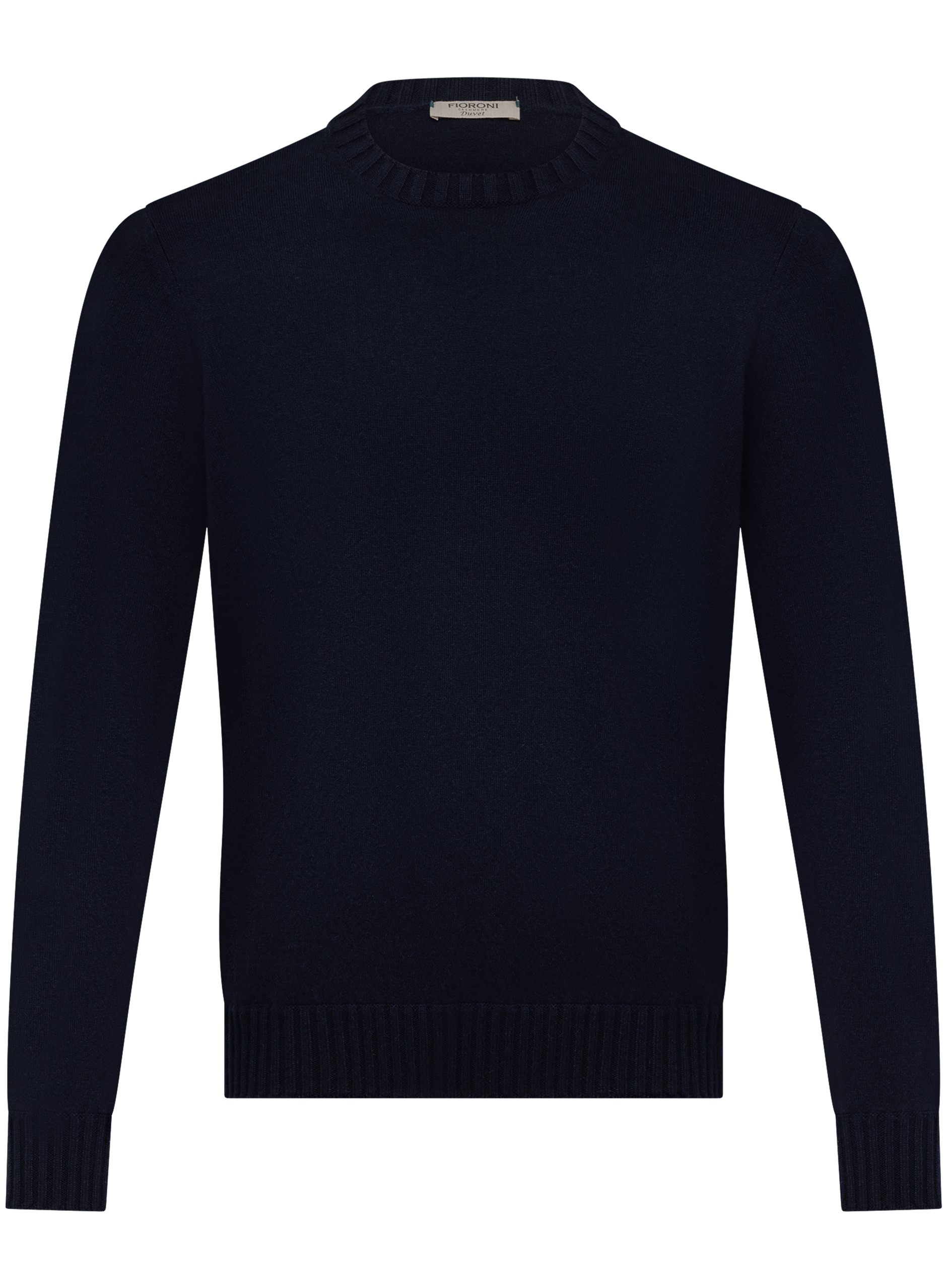 Fijngebreide crewneck van Duvet Cashmere | BLUE NAVY