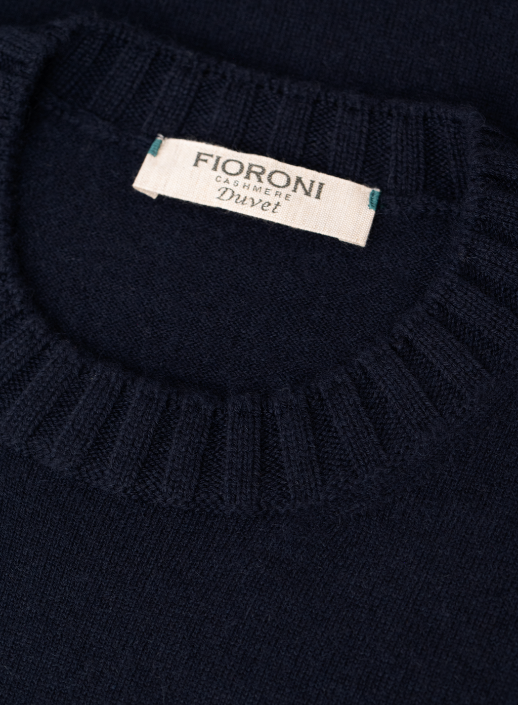 Fijngebreide crewneck van Duvet Cashmere | FULL_WIDTH | BLUE NAVY