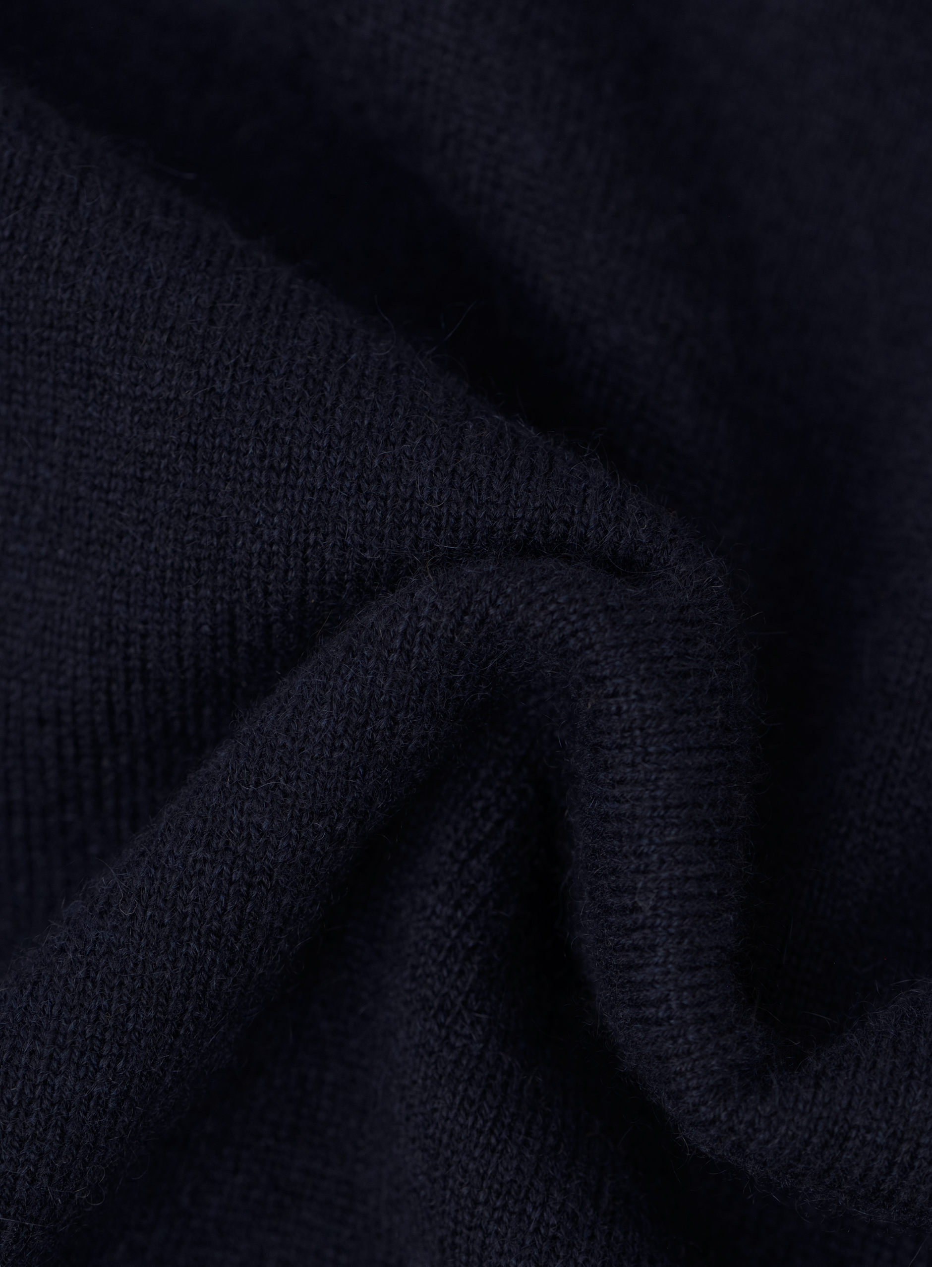 Fijngebreide crewneck van Duvet Cashmere | FULL_WIDTH | BLUE NAVY