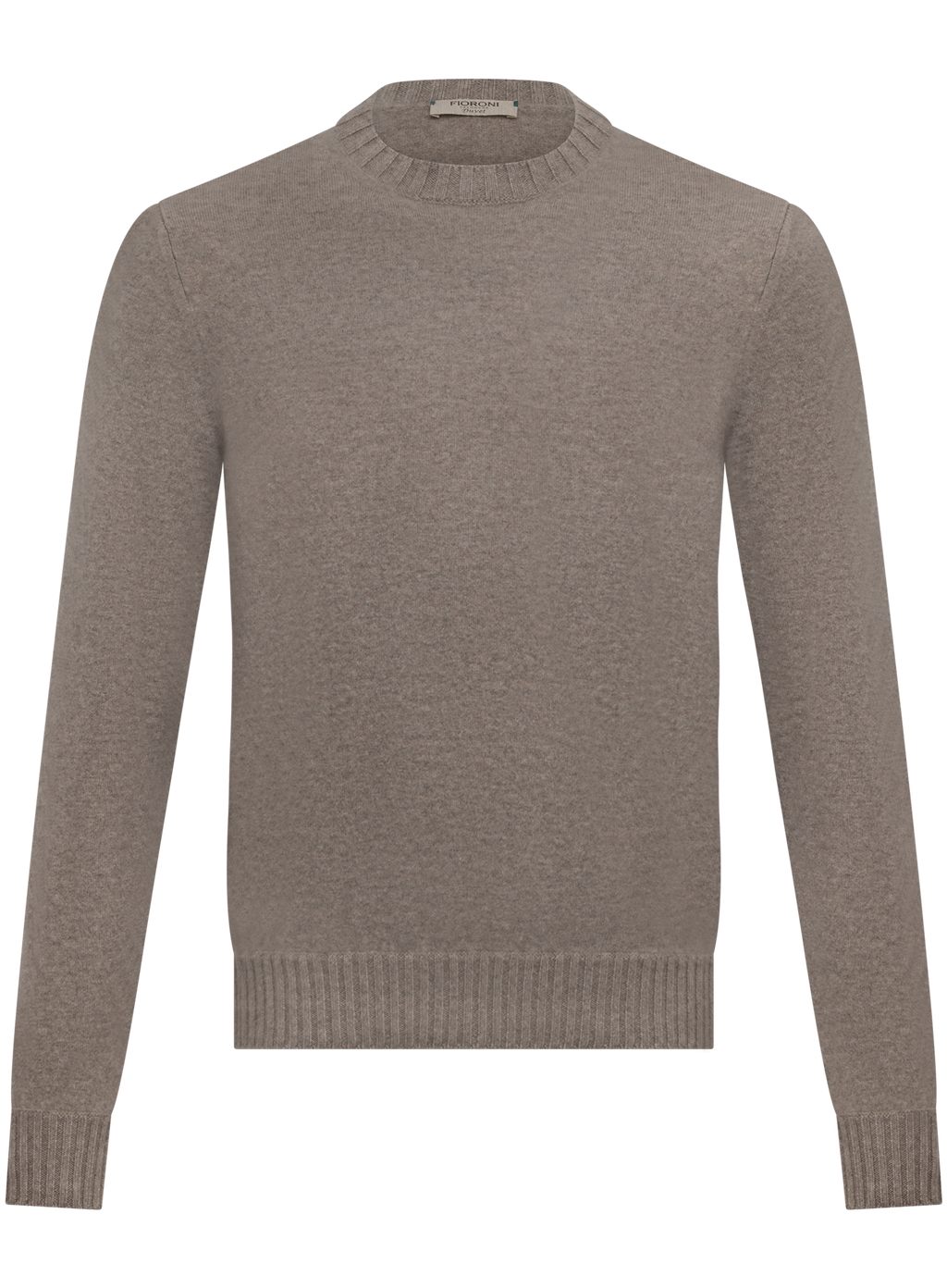Crewneck in duvet cashmere | TAUPE