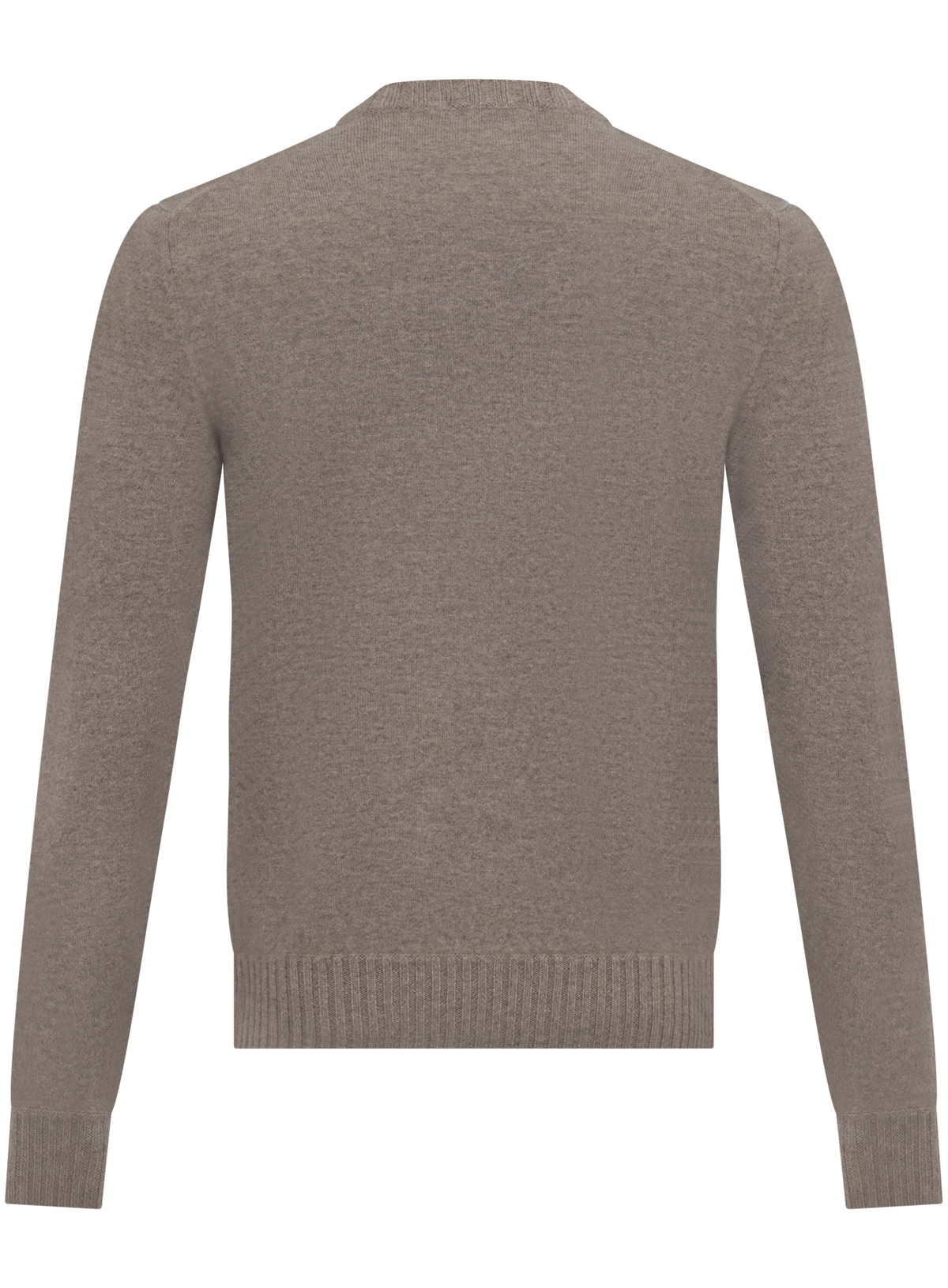 Fijngebreide crewneck van Duvet Cashmere | TAUPE