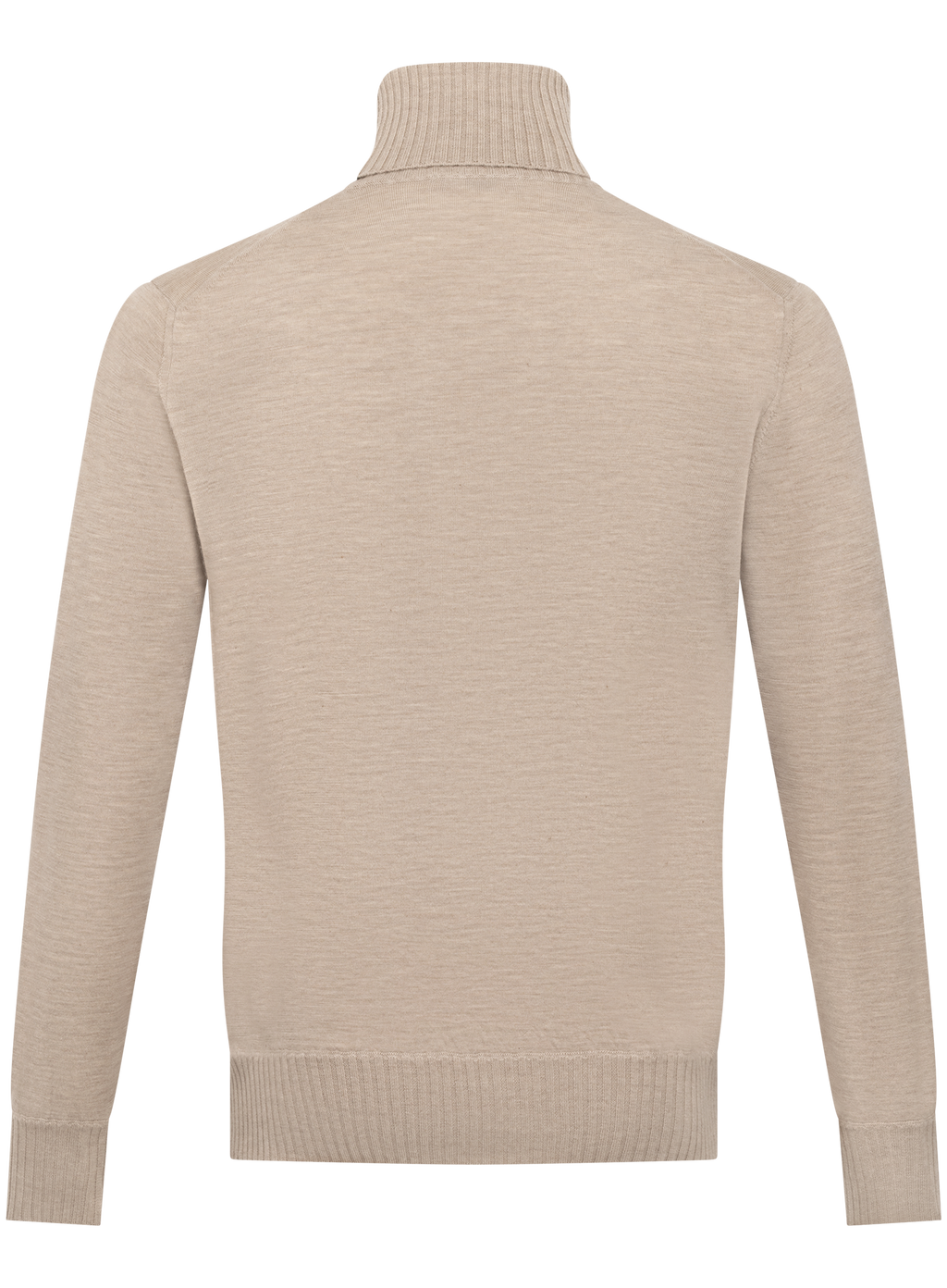 Fijngebreide coltrui van Duvet Cashmere | Beige