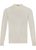Crewneck in duvet cashmere | ROOM-WIT