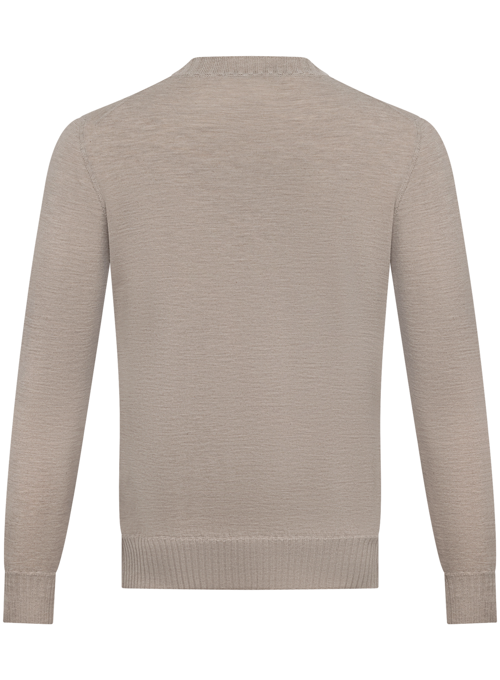 Fijngebreide crewneck van Duvet Cashmere | Beige