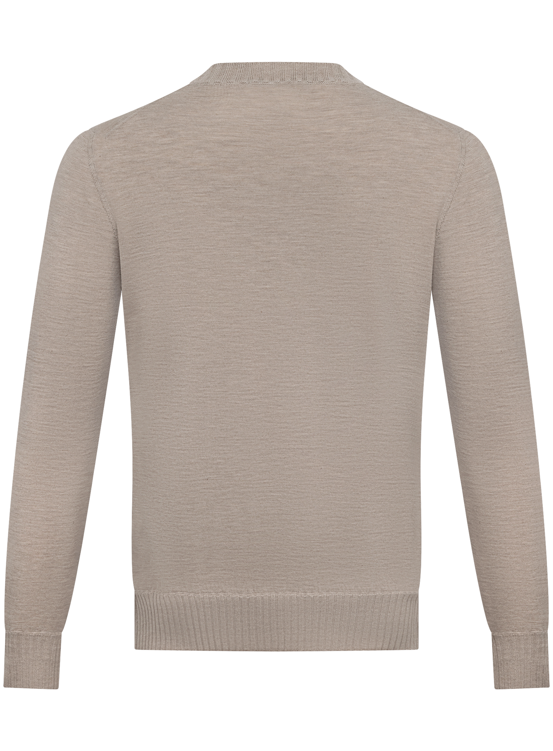 Fijngebreide crewneck van Duvet Cashmere | Beige