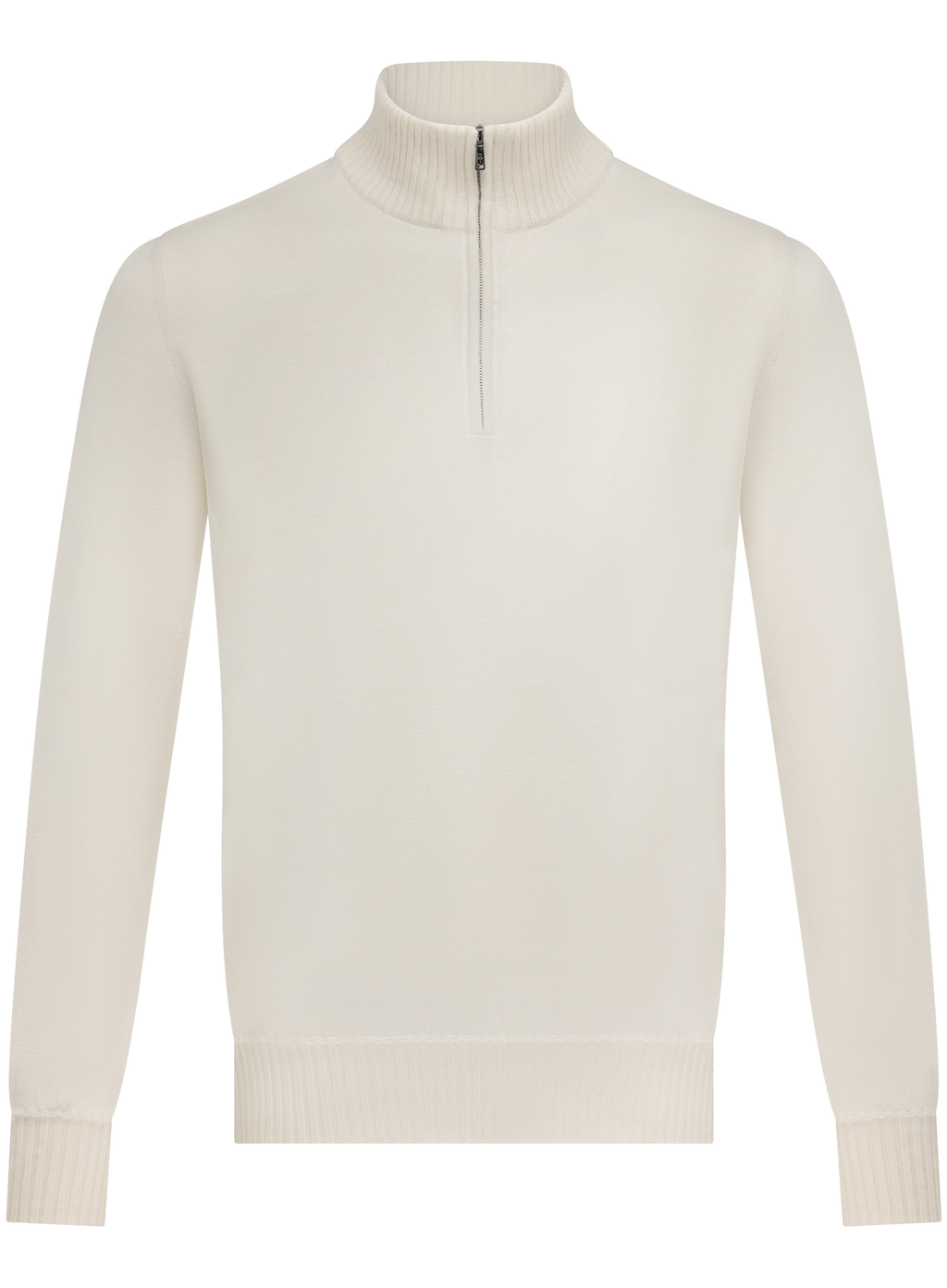 Half-zip vest in duvet cashmere | ROOM-WIT