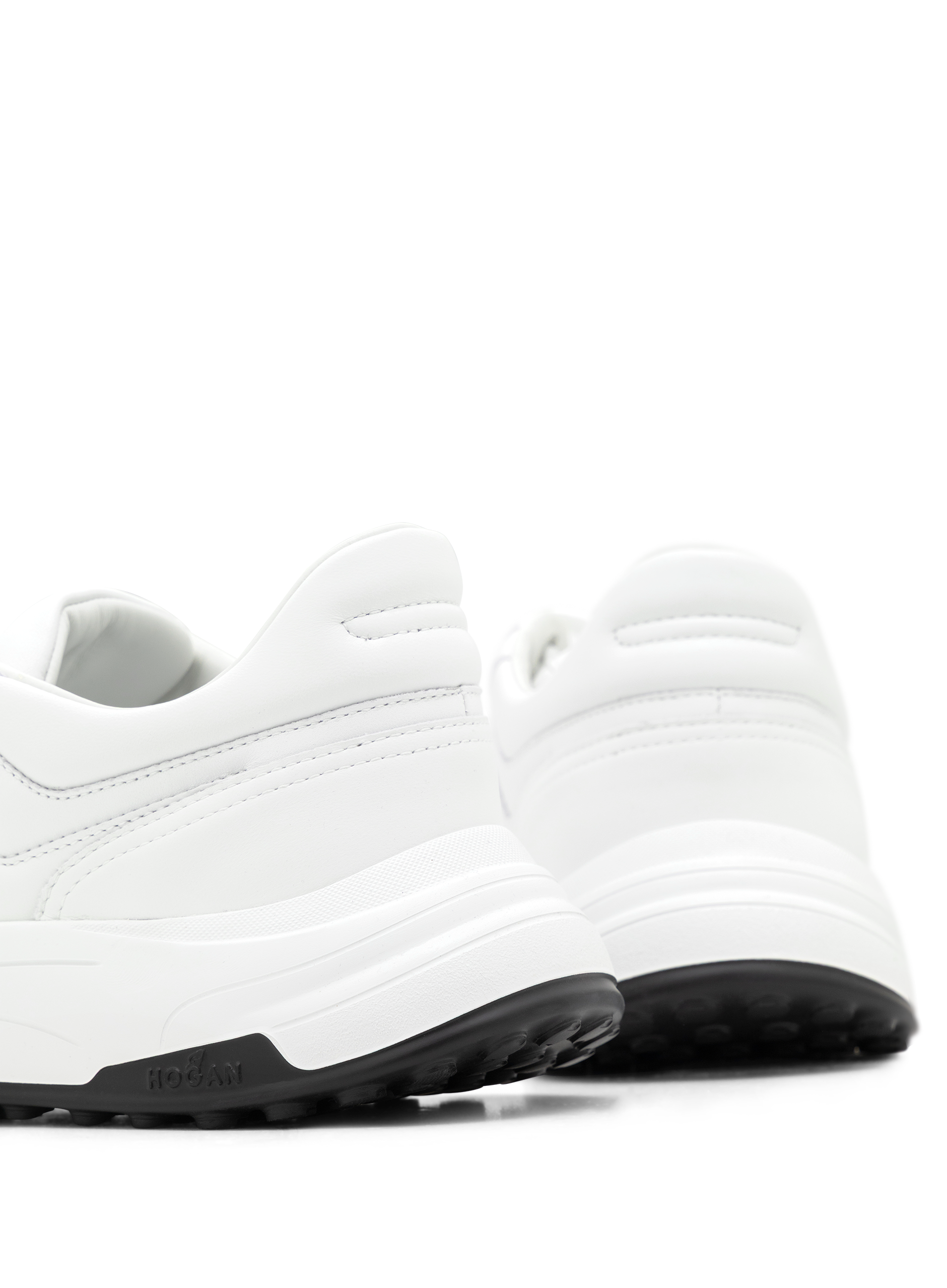 Hyperlight sneakers van leer en suède | FULL_WIDTH | Wit