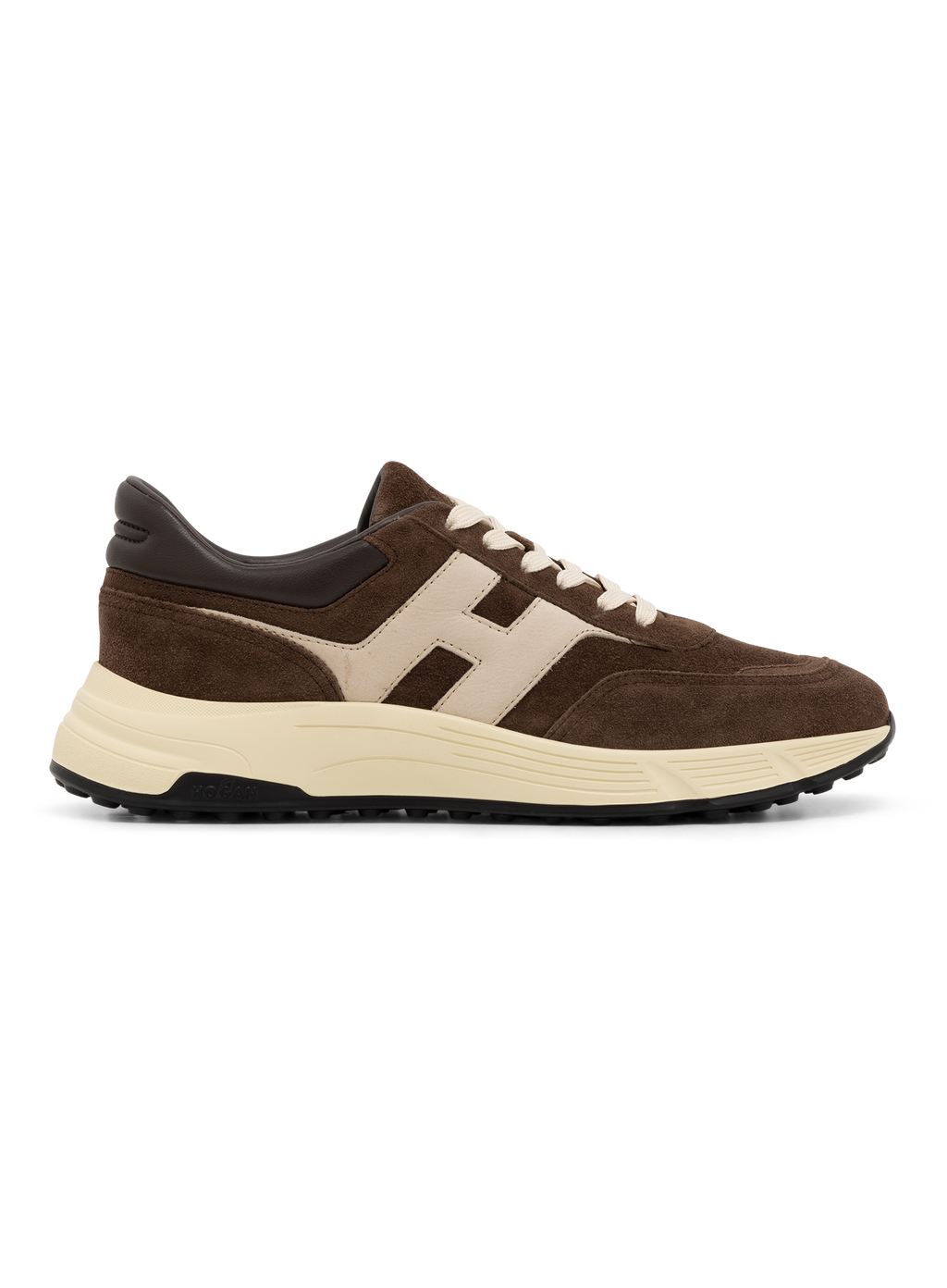 Hyperlight sneakers van leer en suède | D.Bruin