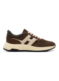 Hyperlight sneakers van leer en suède | D.Bruin