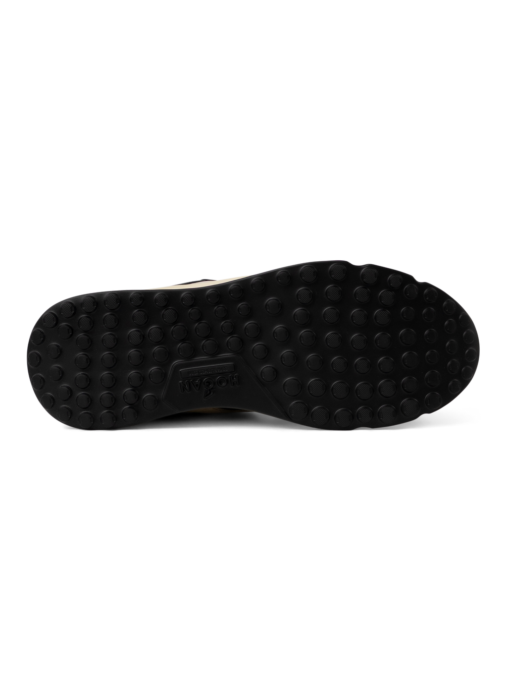 Hyperlight sneakers van leer en suède | Zwart