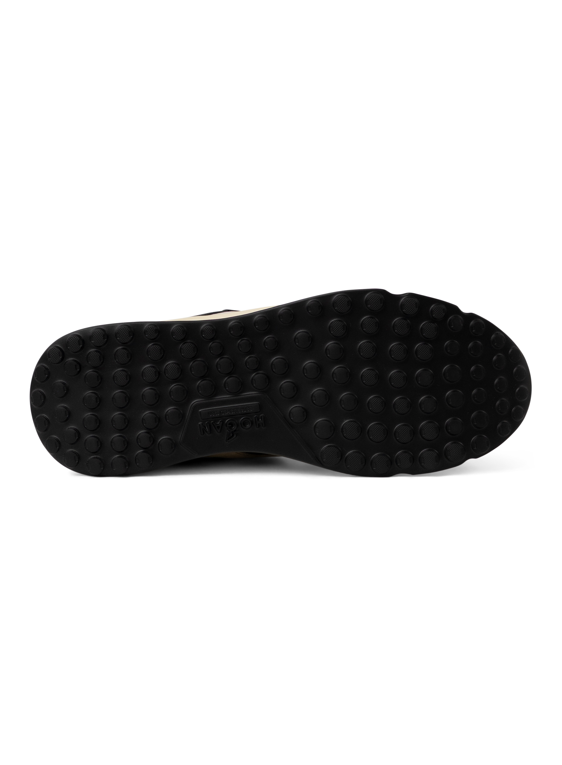Hyperlight sneakers van leer en suède | Zwart