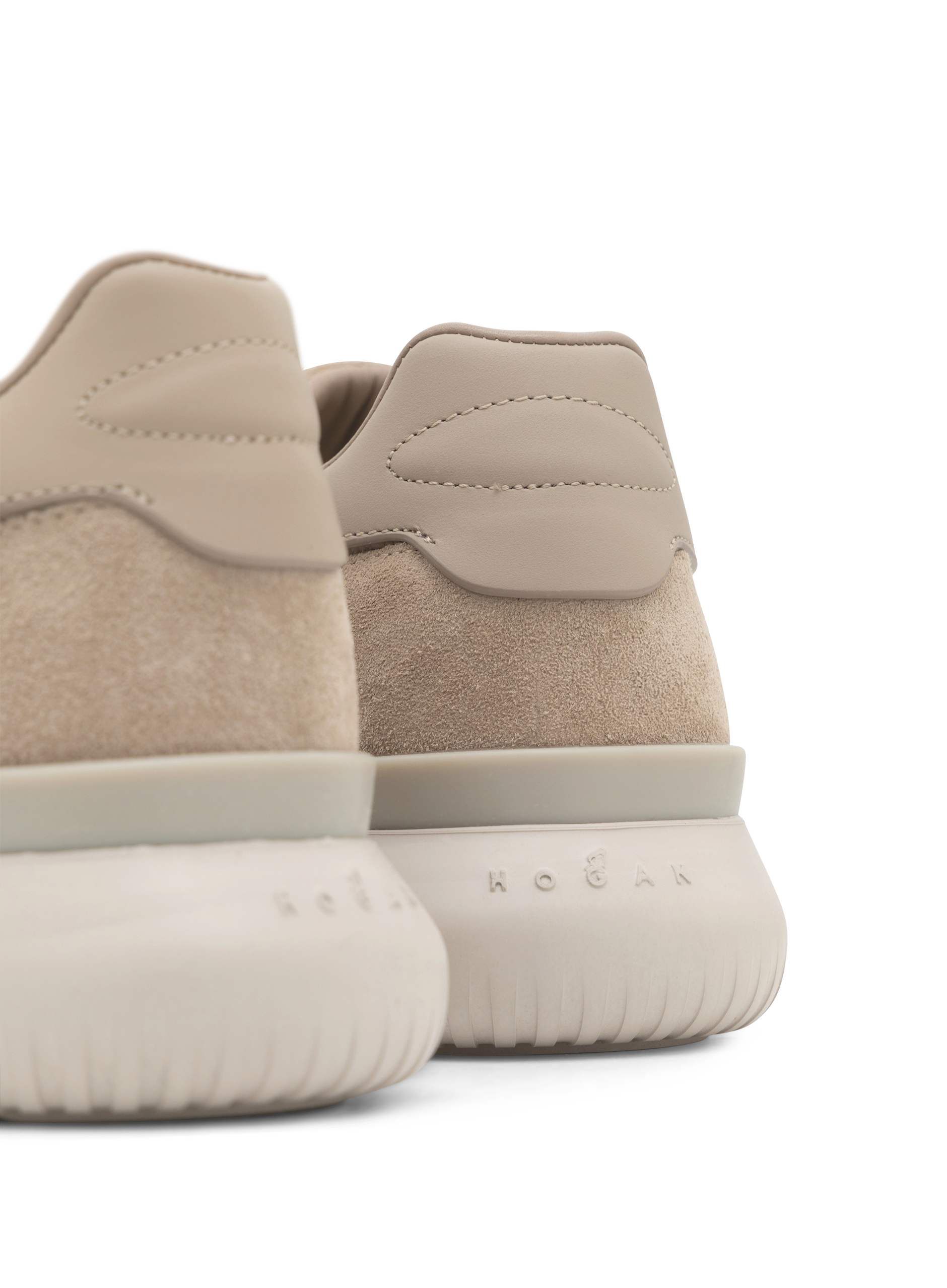 Interactive³ sneakers van suède en leer | FULL_WIDTH | Beige
