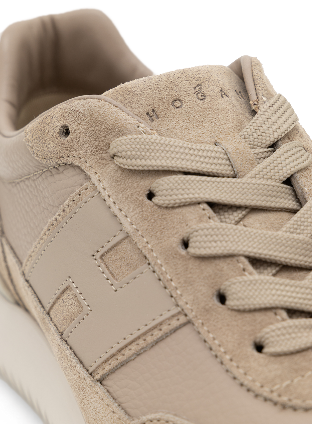 Interactive³ sneakers van suède en leer | FULL_WIDTH | Beige