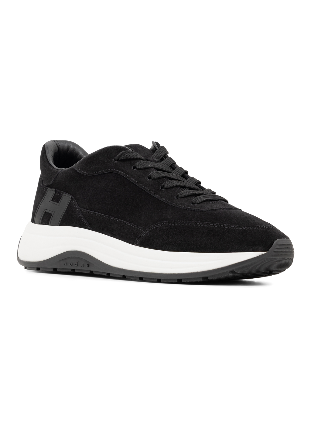 Sneakers in suède | Zwart