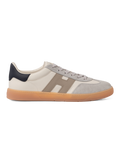 Cool sneakers van suède en leer | Beige