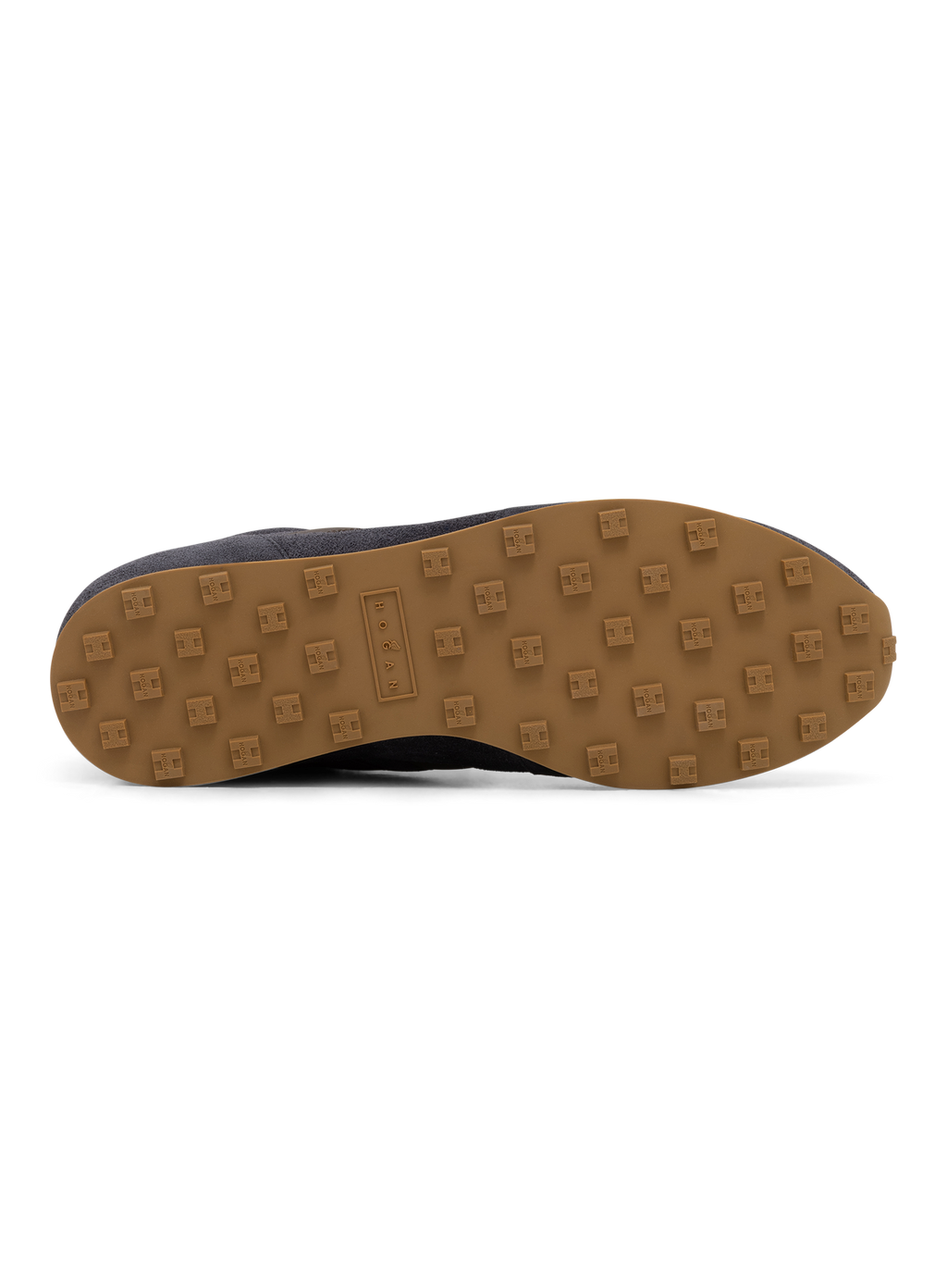 H699 Allacciato sneakers van suède | BLUE NAVY