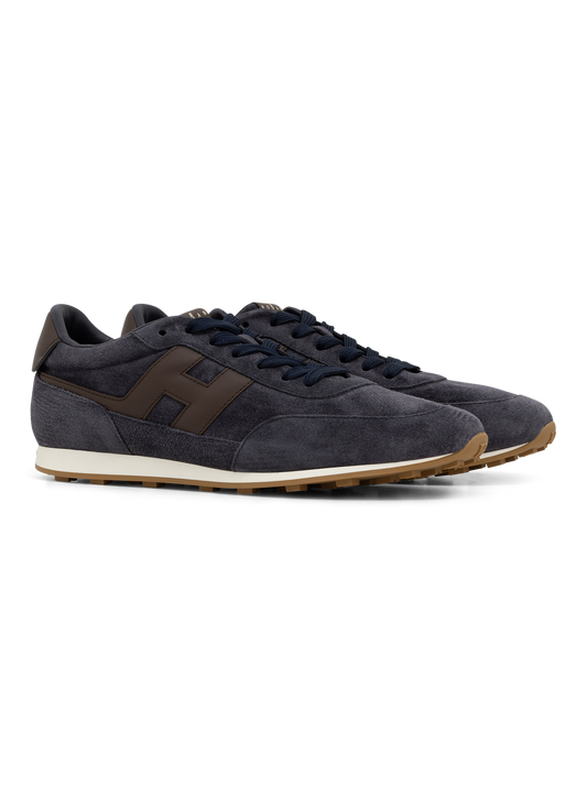 H699 Allacciato sneakers van suède