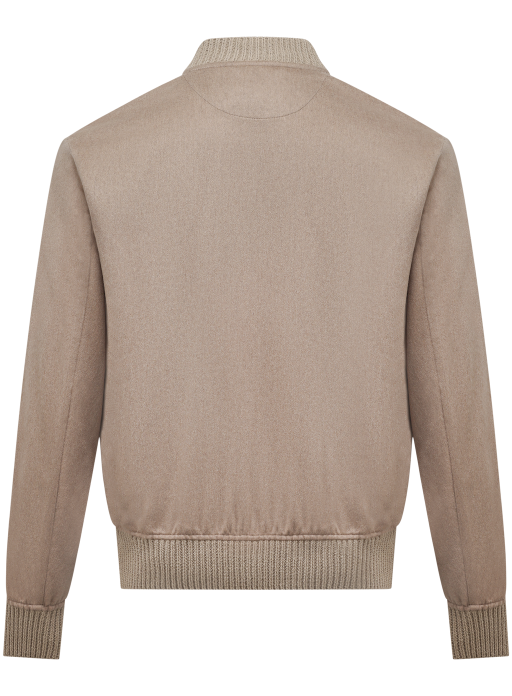 DIDIER Bomberjack van cashmere | TAUPE