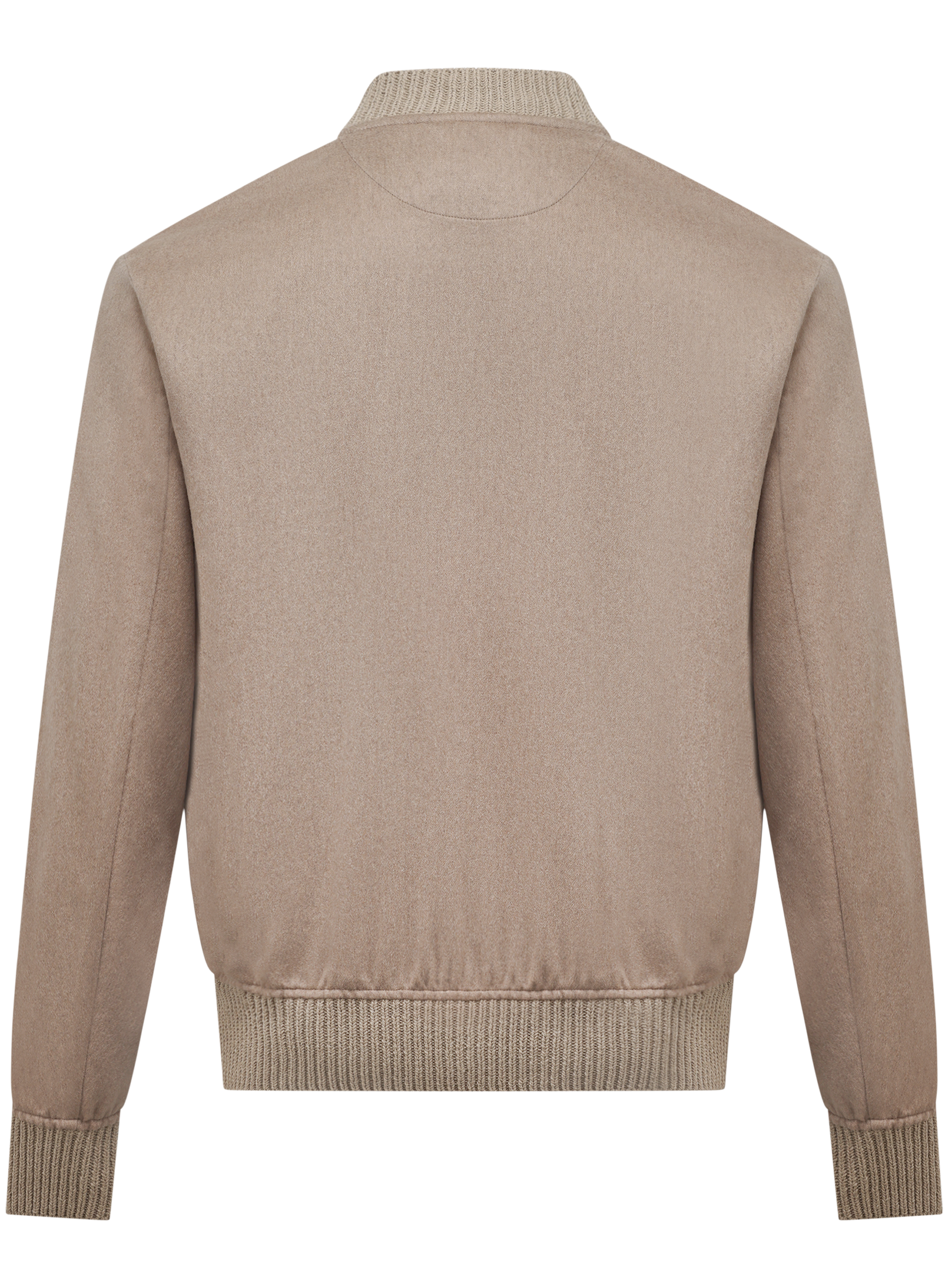 DIDIER Bomberjack van cashmere | TAUPE