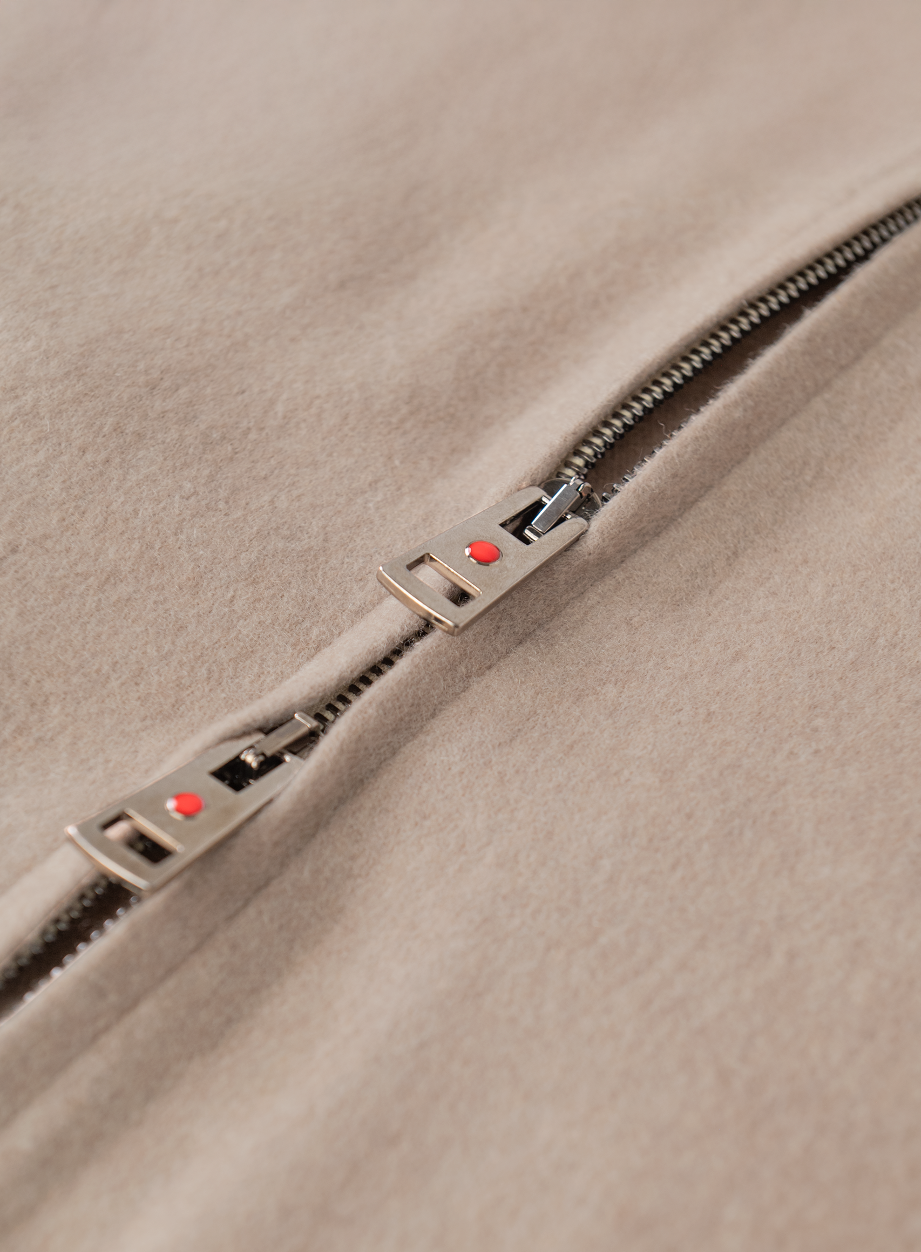 DIDIER Bomberjack van cashmere | FULL_WIDTH | TAUPE