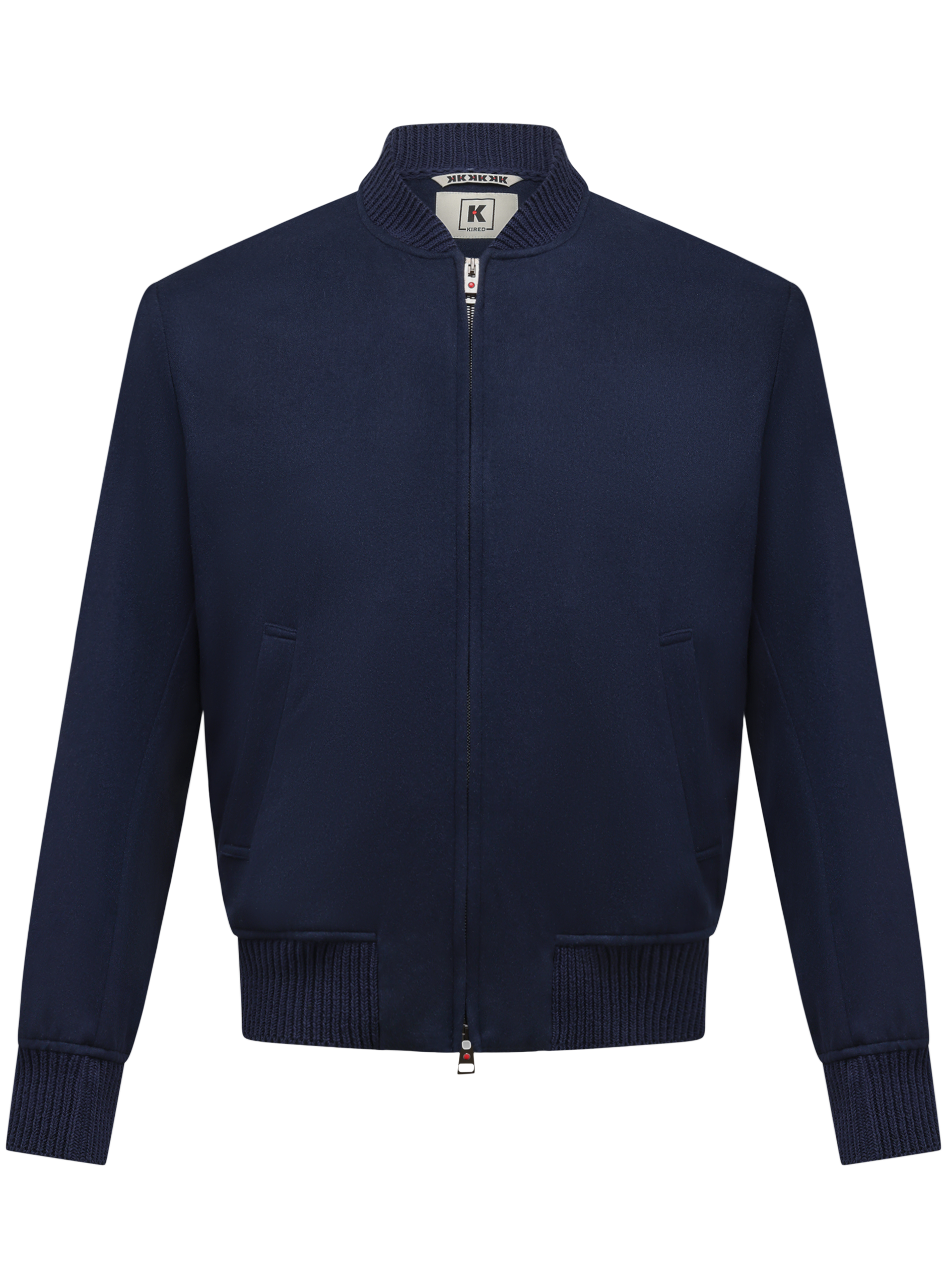 DIDIER Bomberjack van cashmere | BLUE NAVY