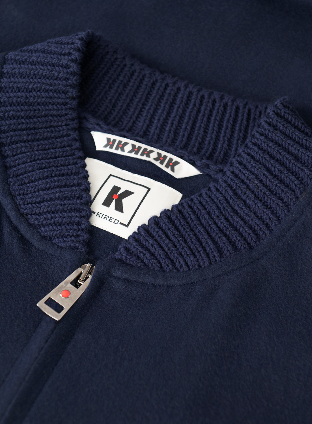 DIDIER Bomberjack van cashmere | FULL_WIDTH | BLUE NAVY