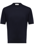 T-shirt met korte mouwen van katoen | BLUE NAVY
