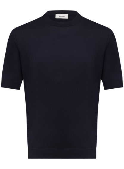 T-shirt van katoen | BLUE NAVY