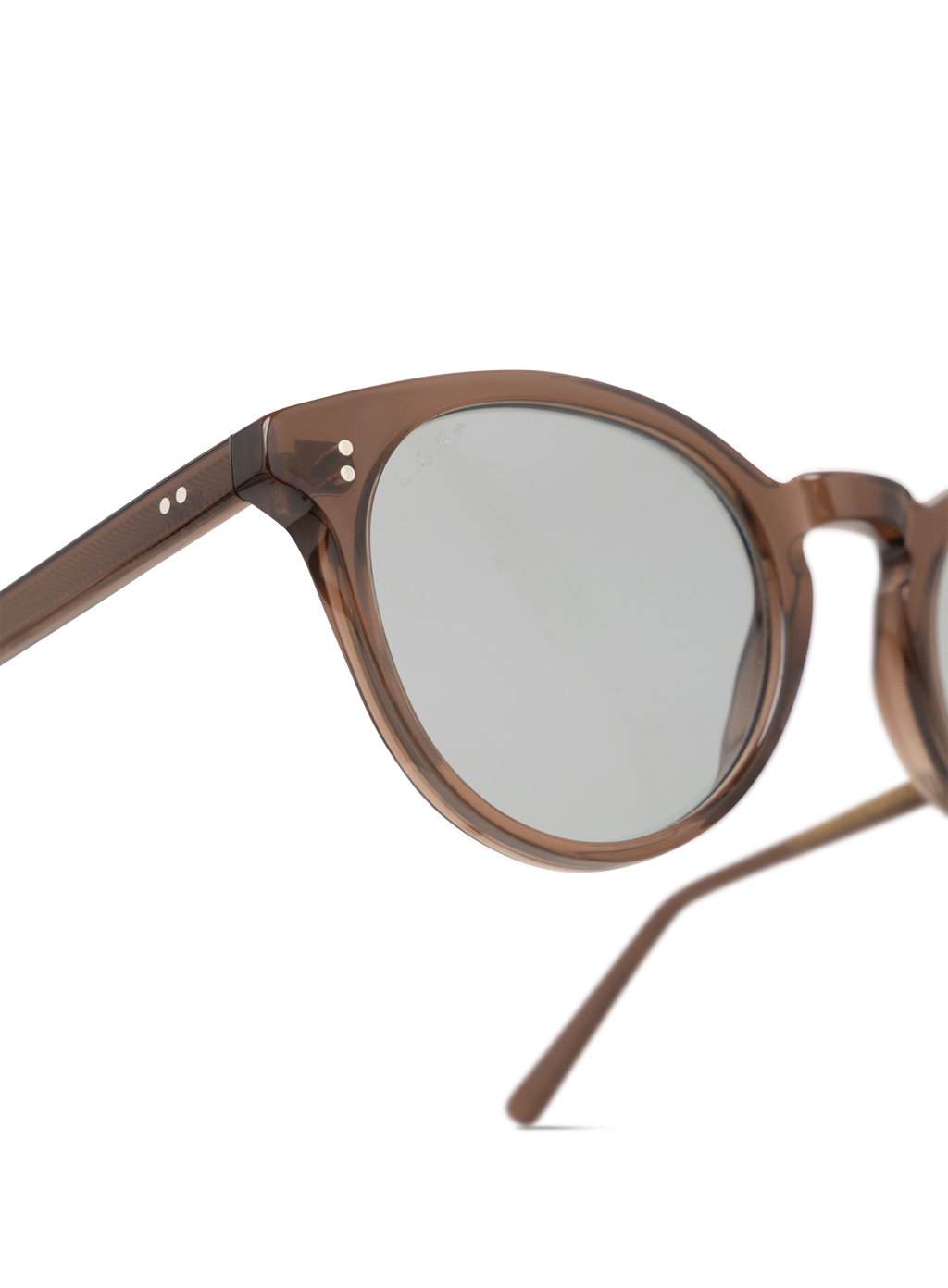 Dancalia II zonnebril met ronde glazen | FULL_WIDTH | Bruin
