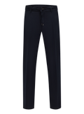 Jog pantalon in technische stof | BLUE NAVY