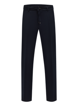 Jog pantalon in technische stof | BLUE NAVY