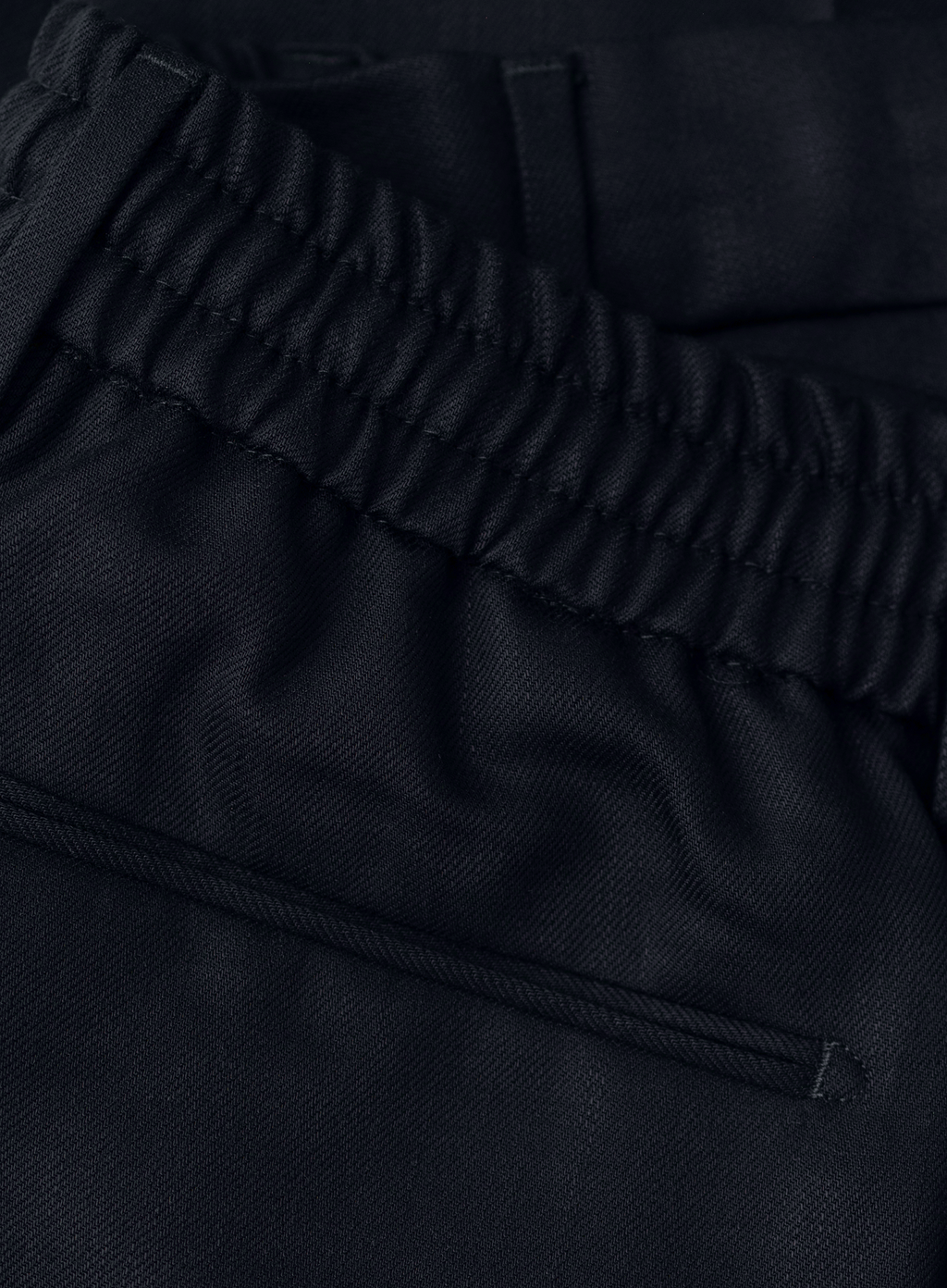 Jog pantalon in technische stof | BLUE NAVY