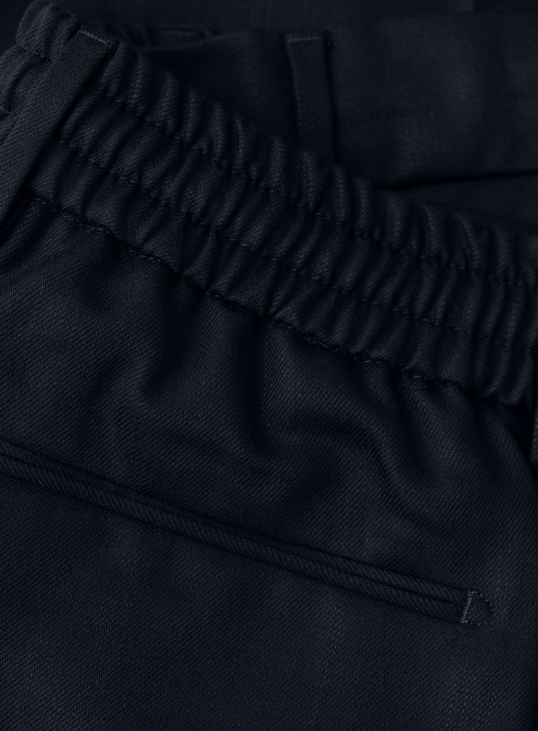 Jog pantalon in technische stof | BLUE NAVY