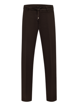 Jog pantalon in technische stof | D.Bruin