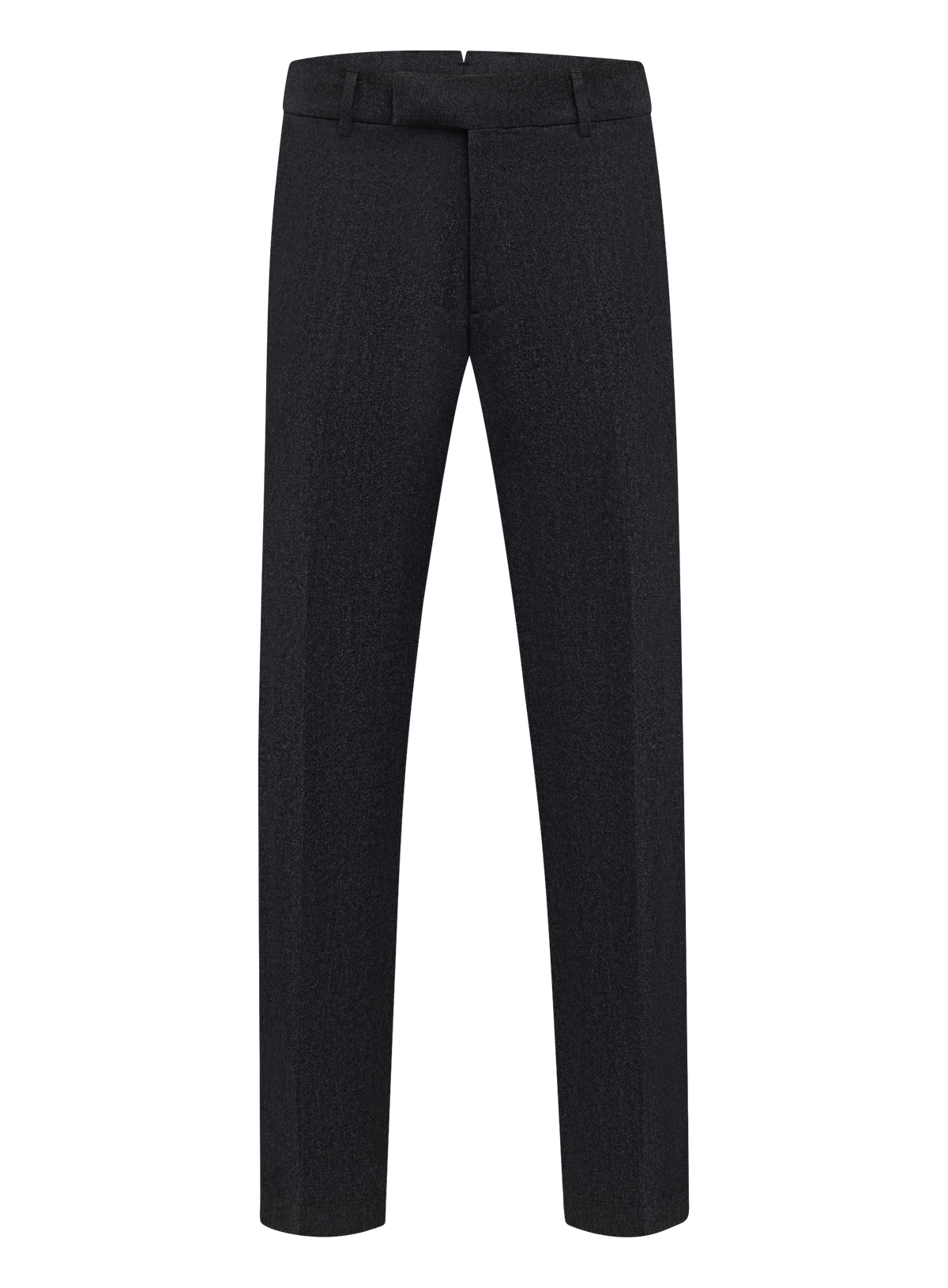 Broek in wol | Antraciet