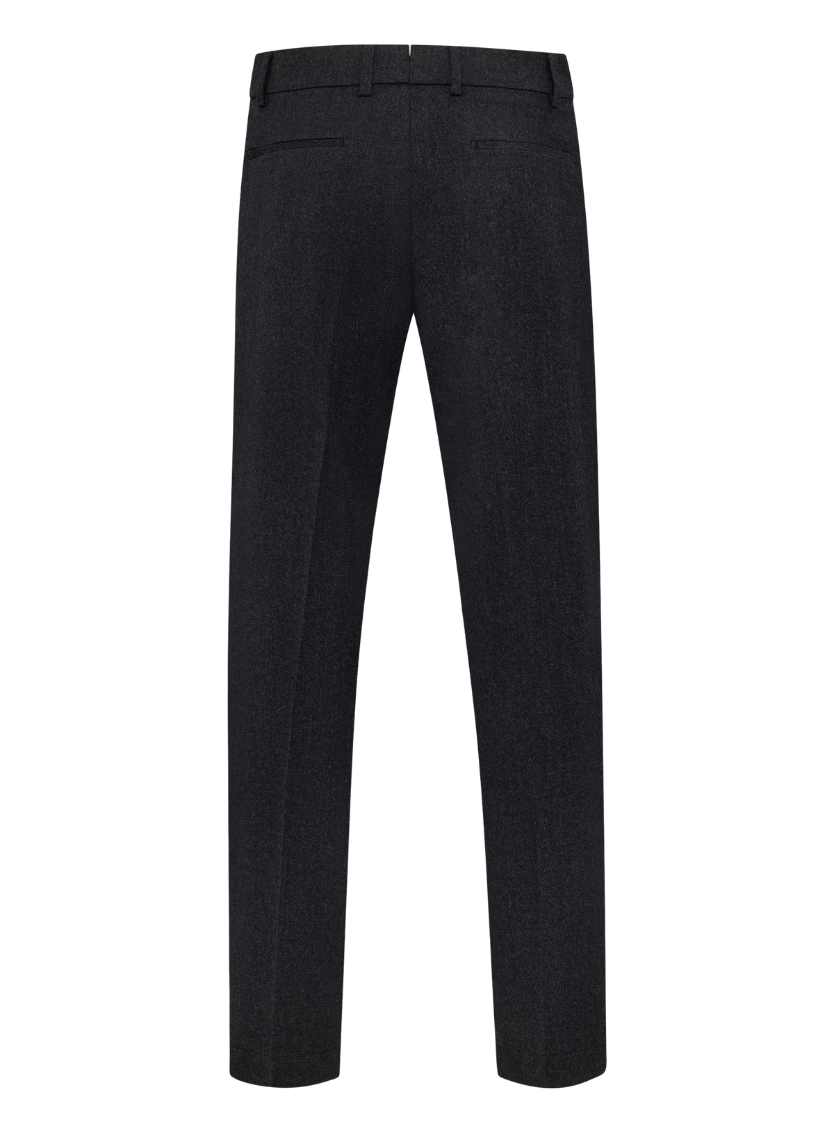 Broek in wol | Antraciet