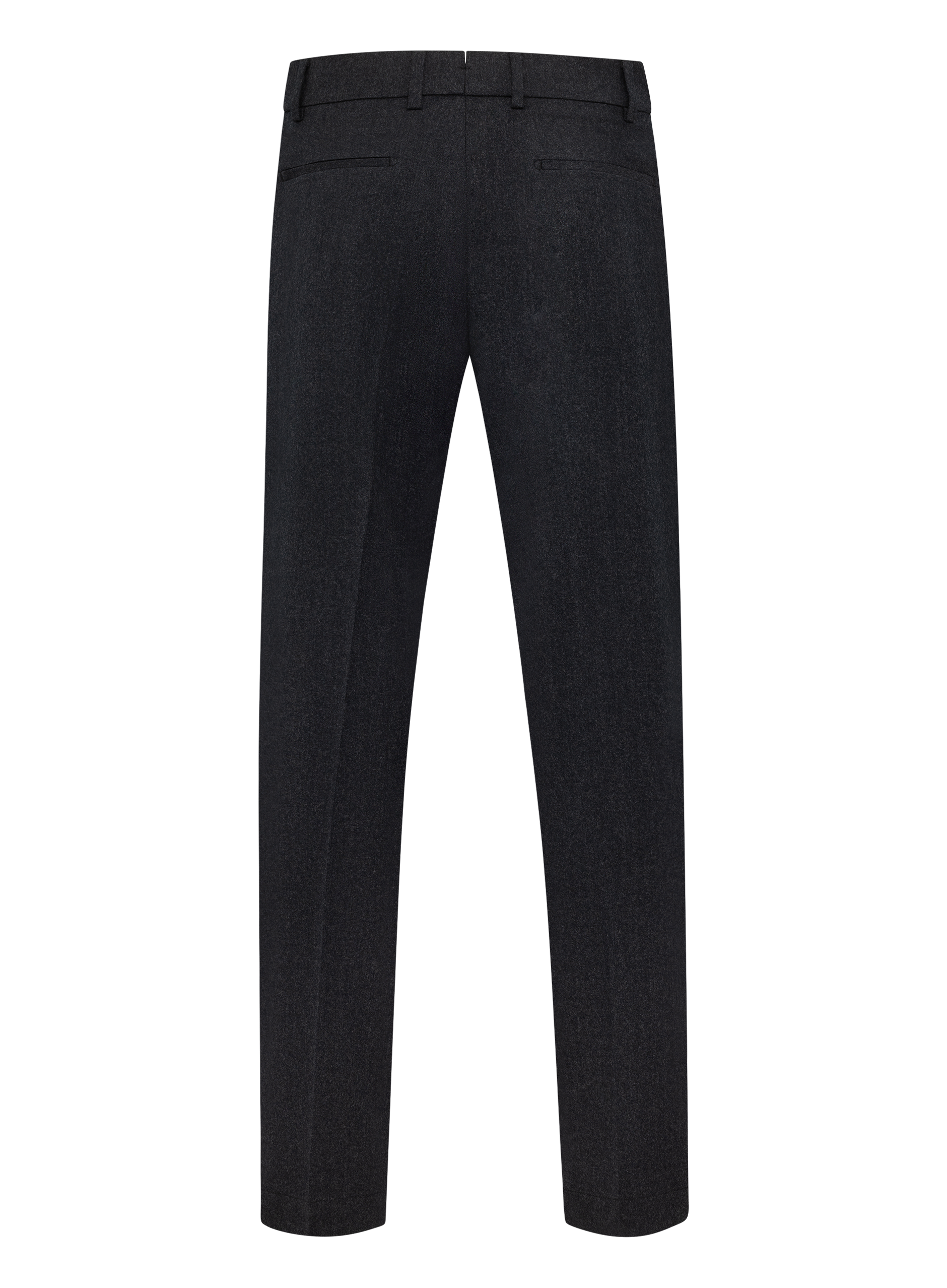 Broek in wol | Antraciet