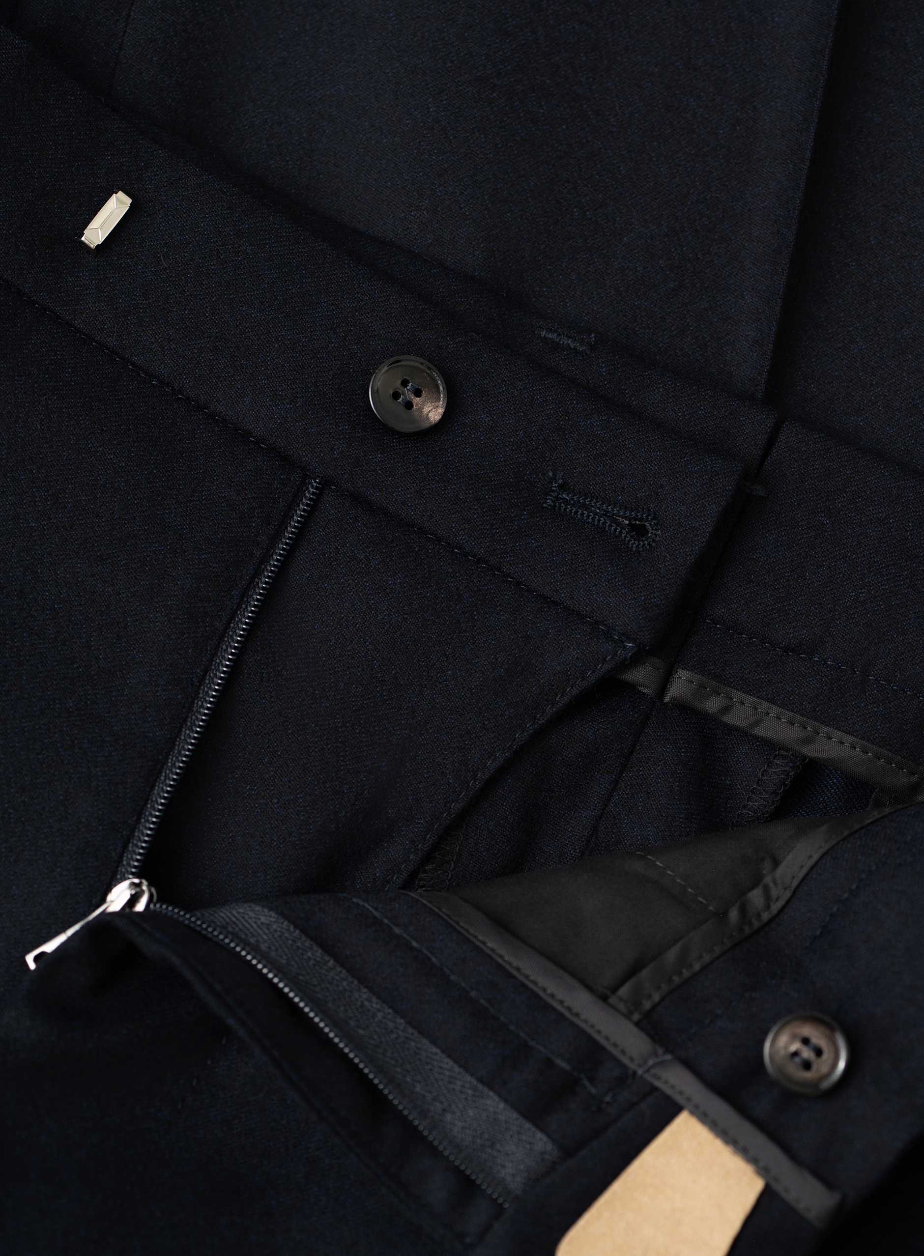 Broek in wol | FULL_WIDTH | BLUE NAVY